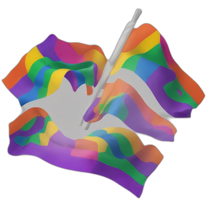Drapeau lesbiennes emoji