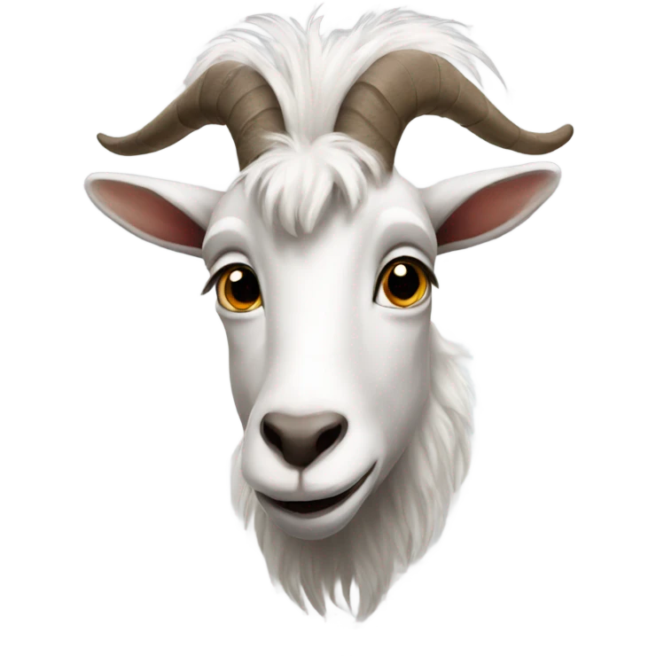 Einstein goat  emoji