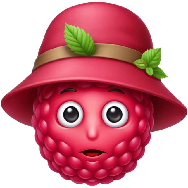 A raspberry has to be philosopher itself  emoji