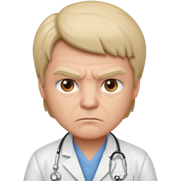 very angry doctor emoji