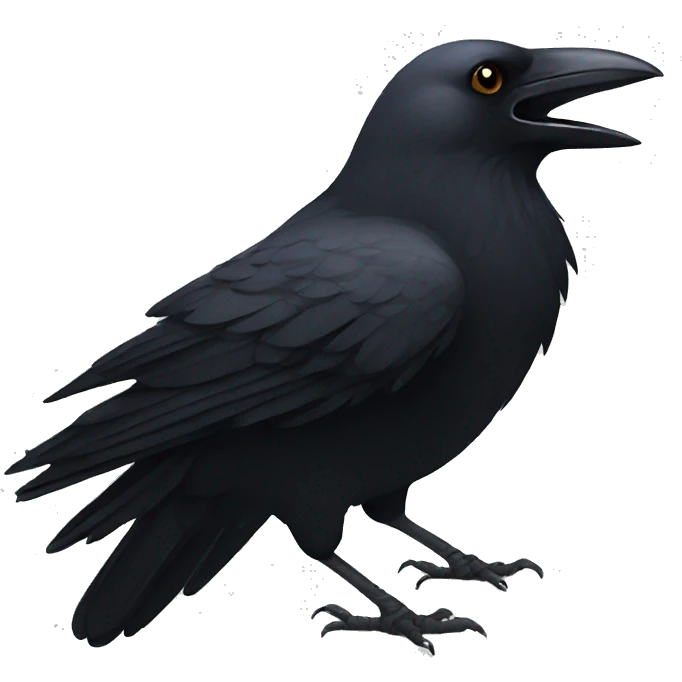 crow emoji