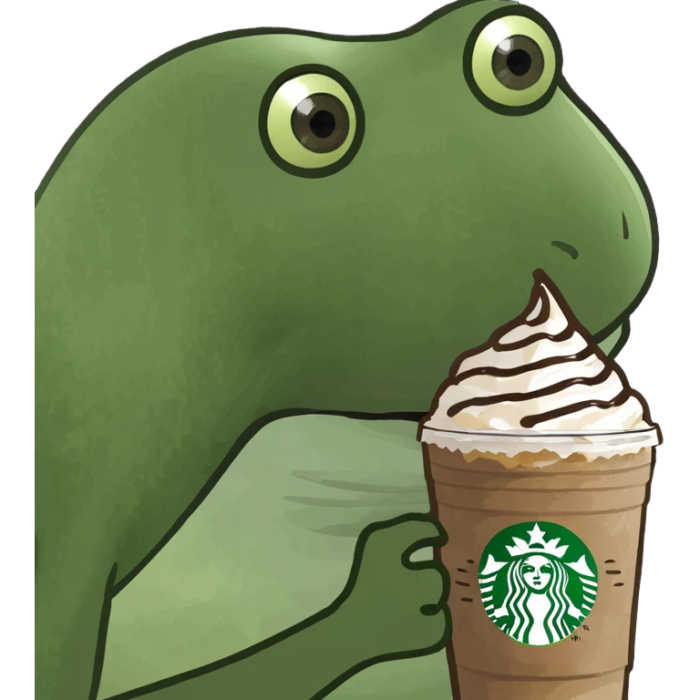 Starbucks mocha frapp emoji