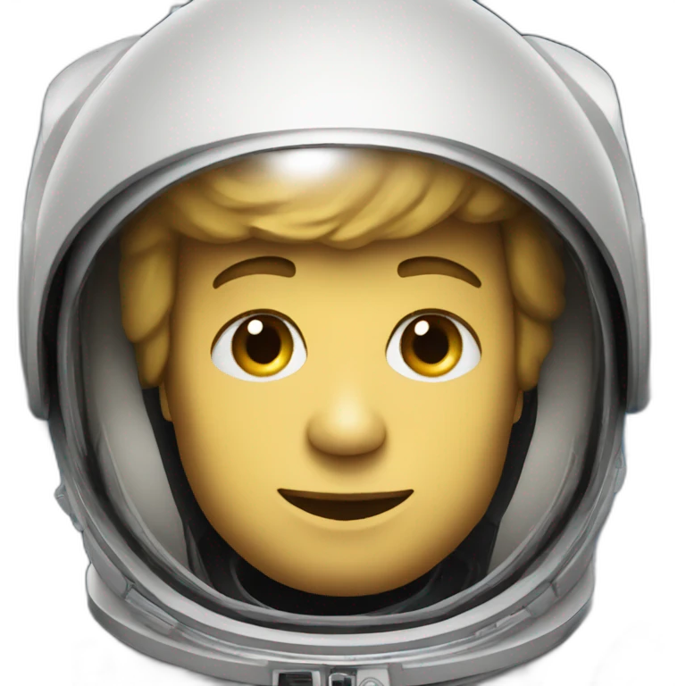 Macron astronaute emoji