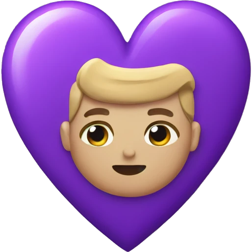 purple heart  emoji