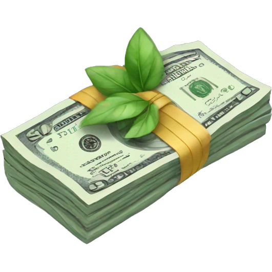 bundle of money emoji