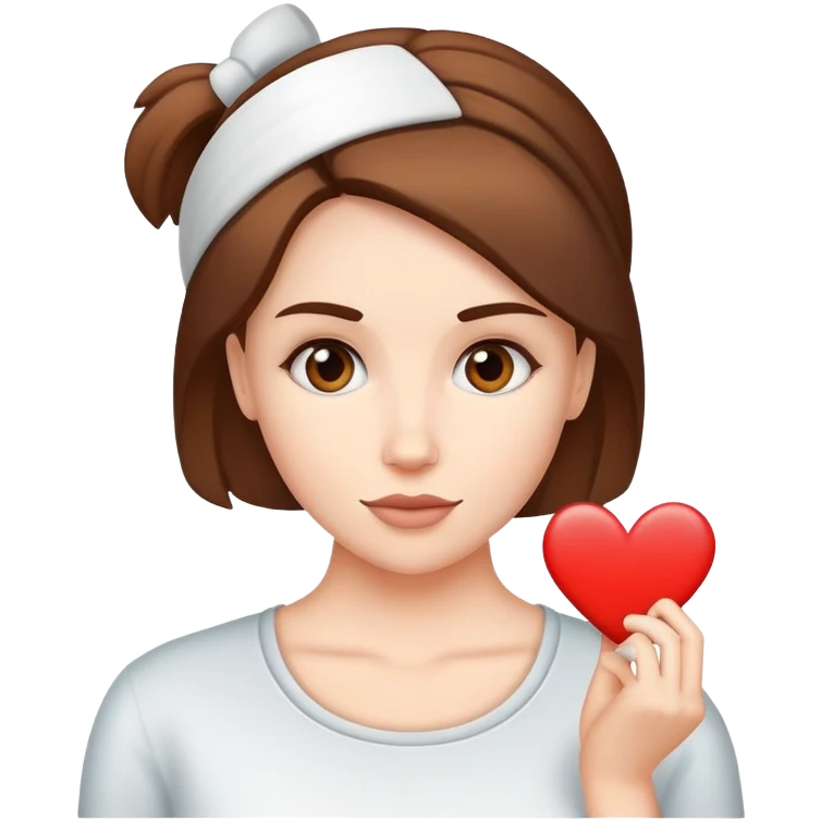 Lady with I love Liam sign emoji