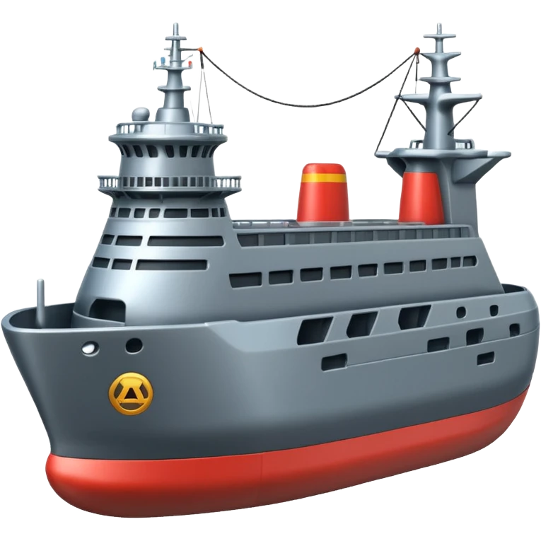 create an ultra realistic spg ship emoji