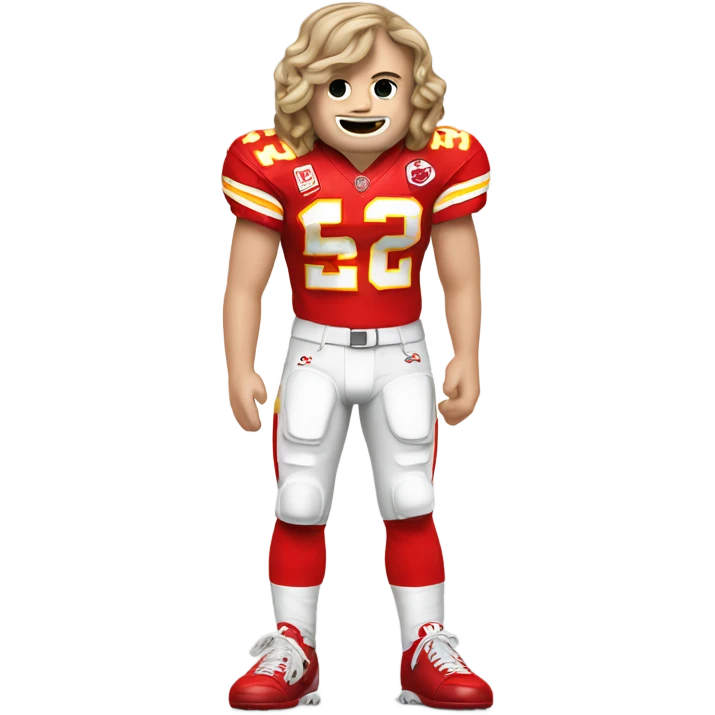 Taylor Swift Quarter Back for Kansas City Chiefs emoji