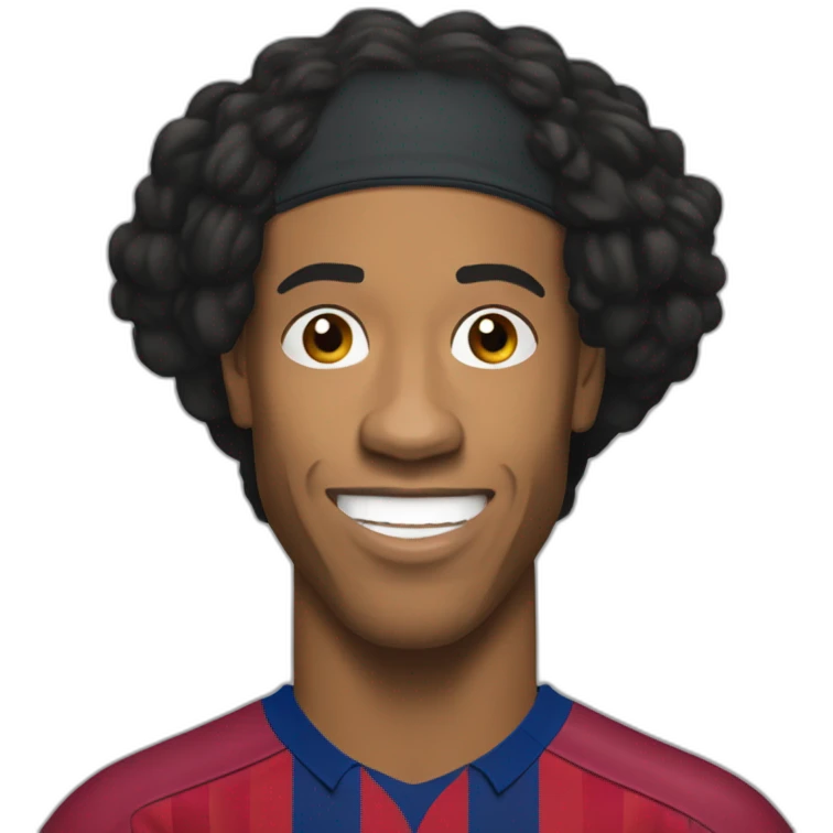 Ronaldinho Barcelona emoji