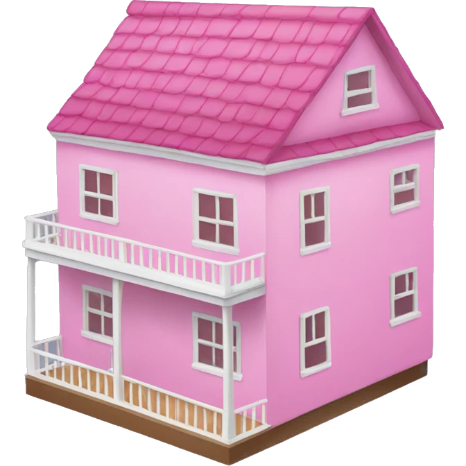 pink dollhouse emoji