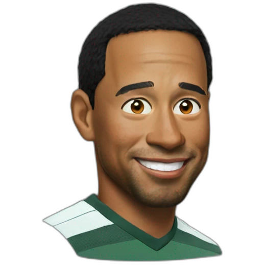 Tiger Woods emoji