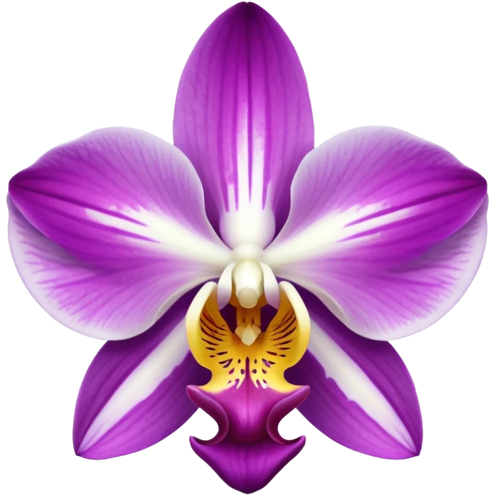 Orquídea emoji