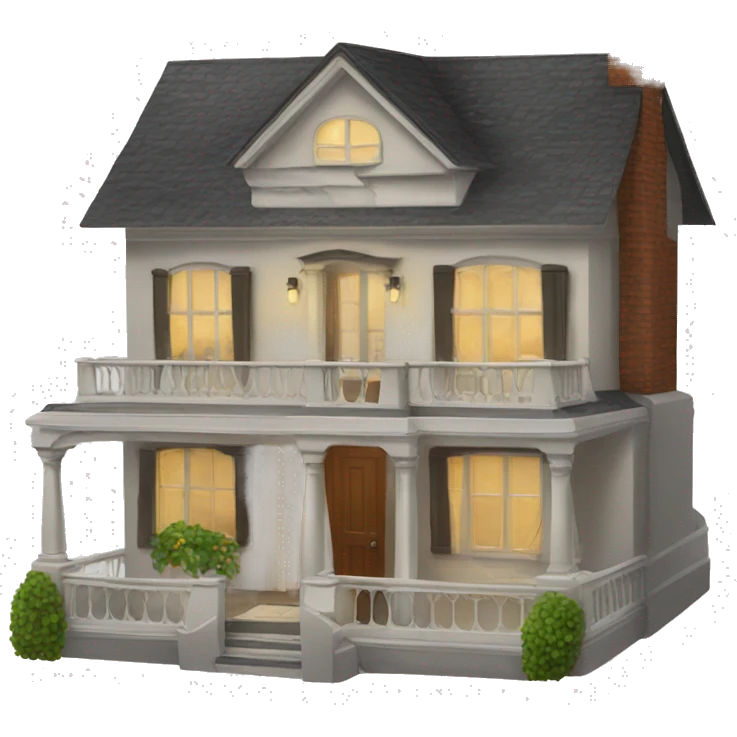 rich house emoji