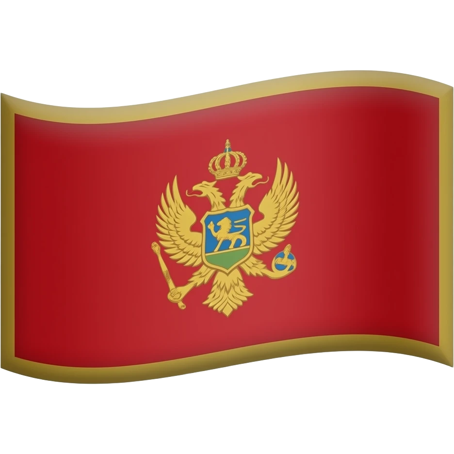 Montenegro Flag emoji