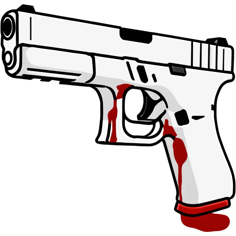 blood on my glock emoji