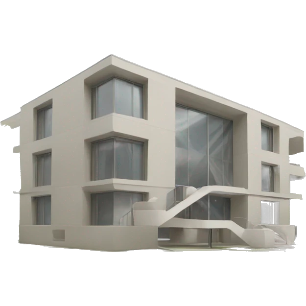 Arquitectura 3d emoji