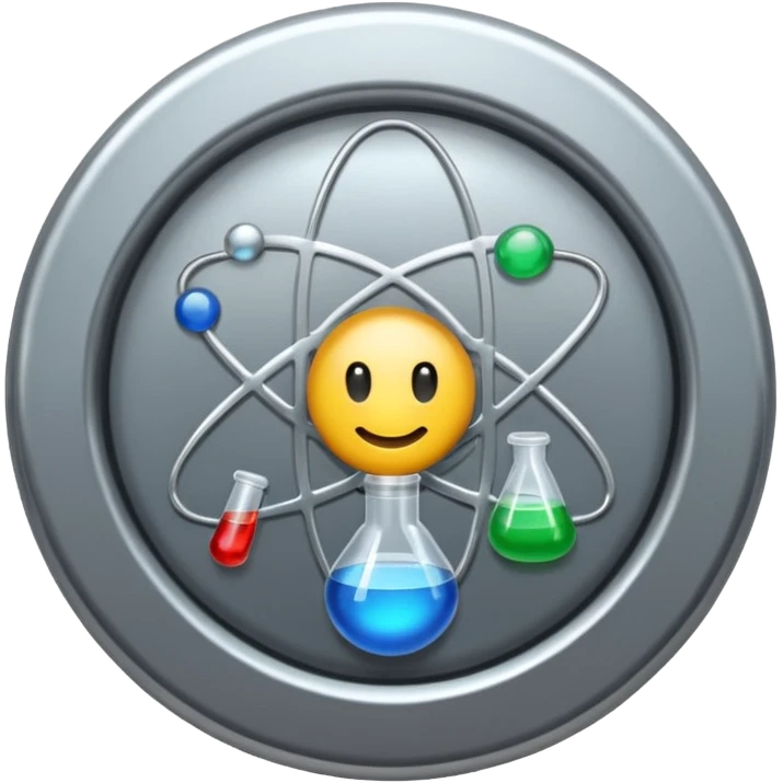 magnet related to Science Lab emoji
