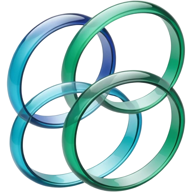  Glass green blue Bangles emoji emoji
