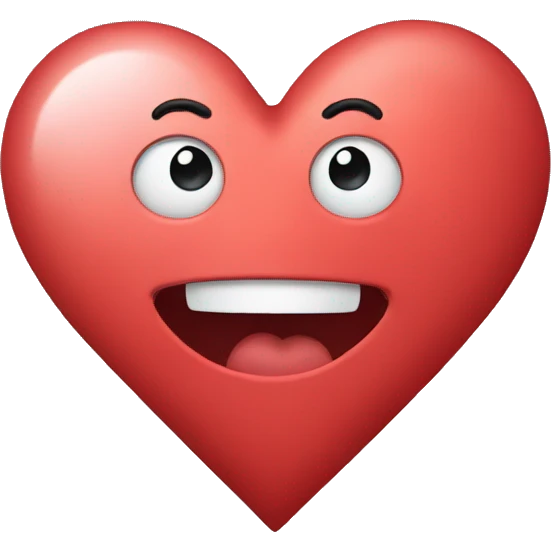 Giving a heart  emoji