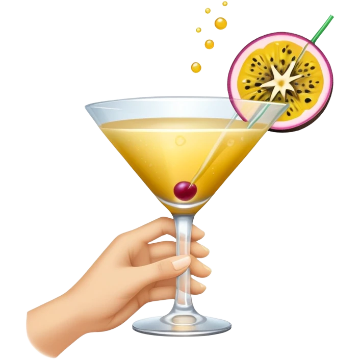 pornstar martini cheers emoji