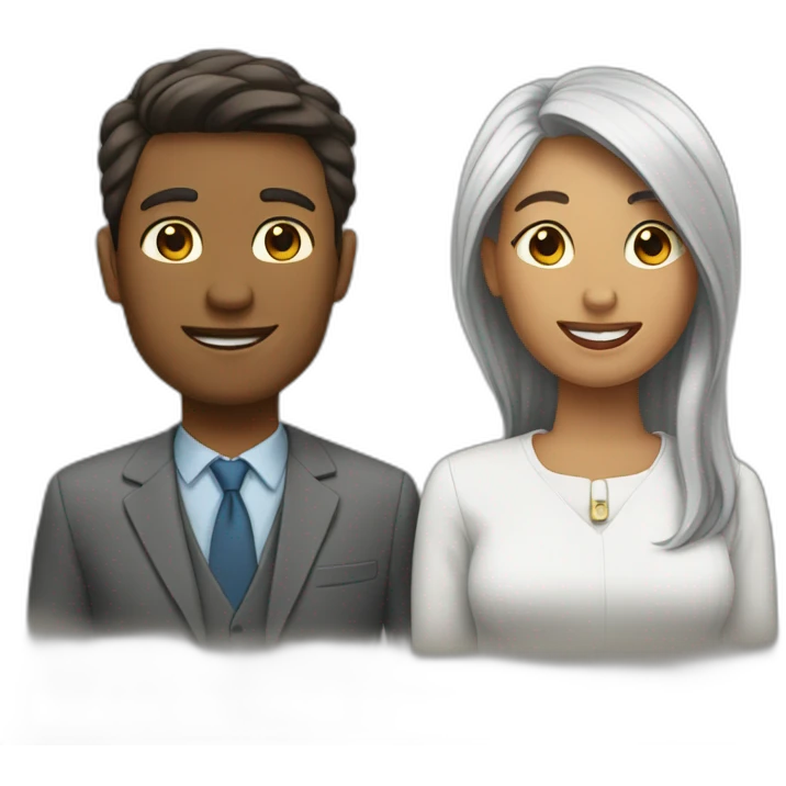 Un couple d’humain emoji