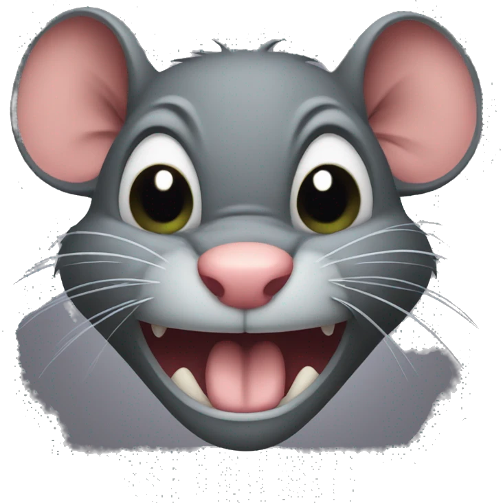 evil rat angry  emoji