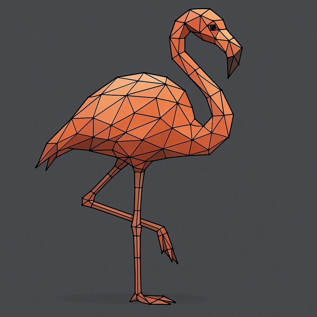 flamingo emoji