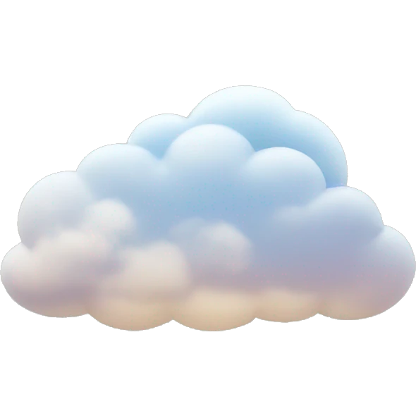 Cloud emoji