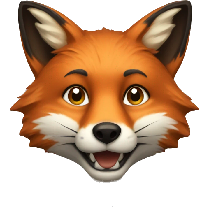 fox head  emoji