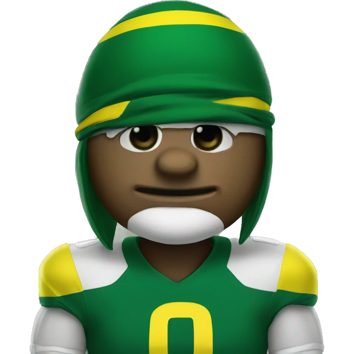 Oregon Ducks mascot emoji