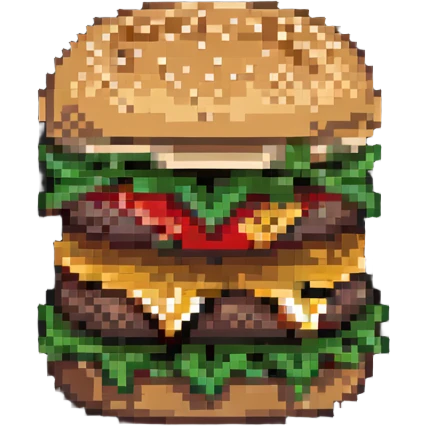 burger with fries emoji