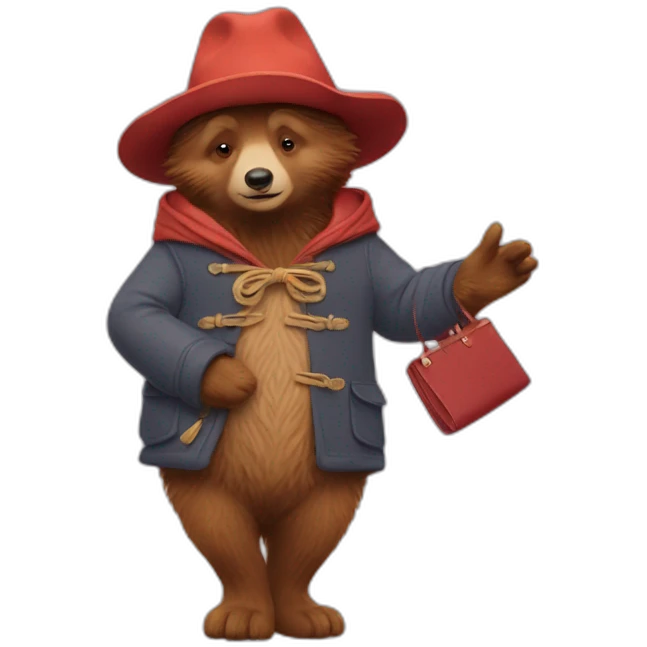 paddington namaste emoji
