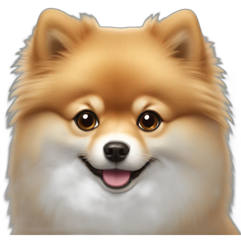 Cute little Pomeranian emoji