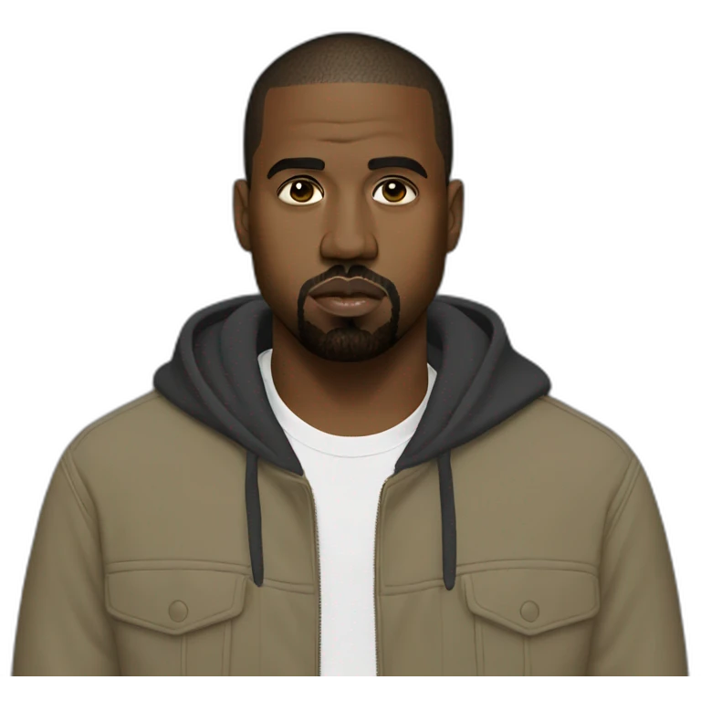 Realist Kanye west emoji