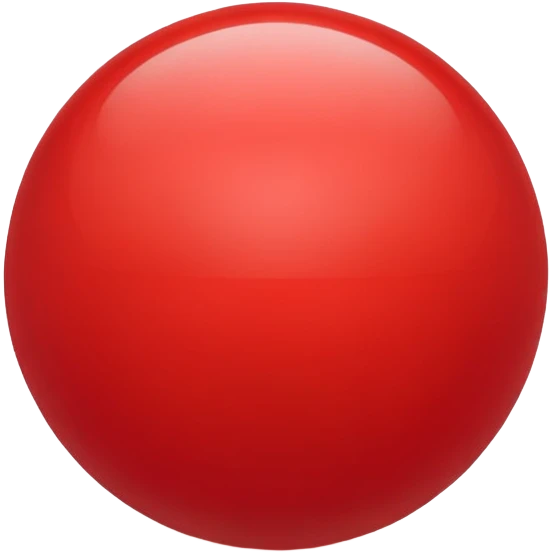 Red  emoji