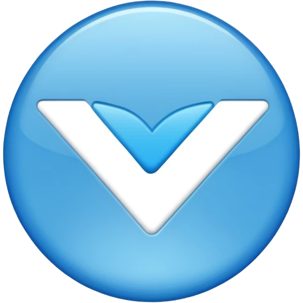 Verification blue tick emoji