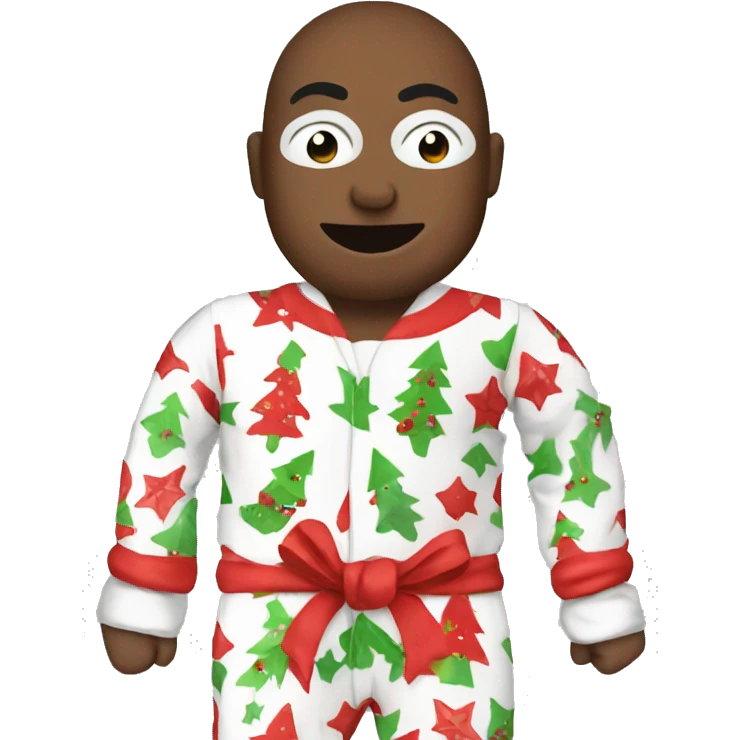 christmas pajamas emoji