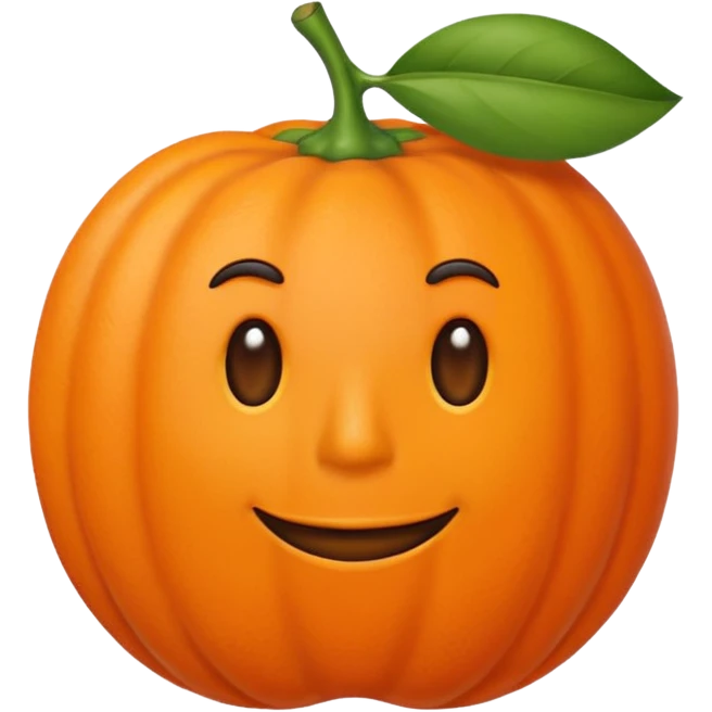 Hace la fruta albaricoque emoji