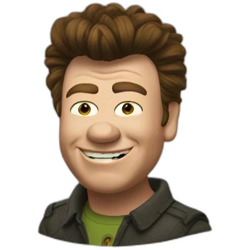 Shrek rick astley emoji