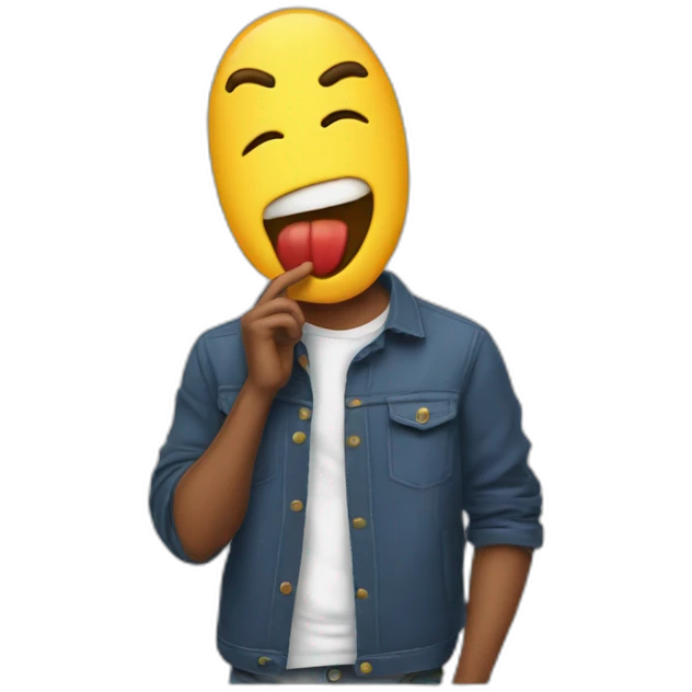 giga chad mewing emoji