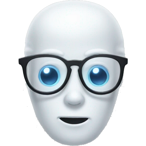 Ghost with specs emoji