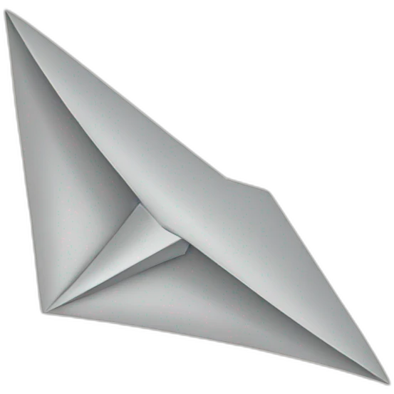 cute paper airplane emoji