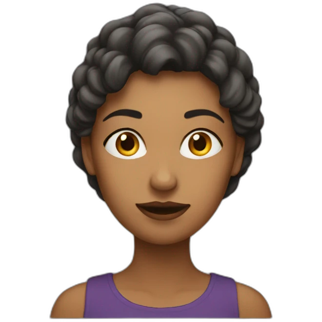 woman think emoji