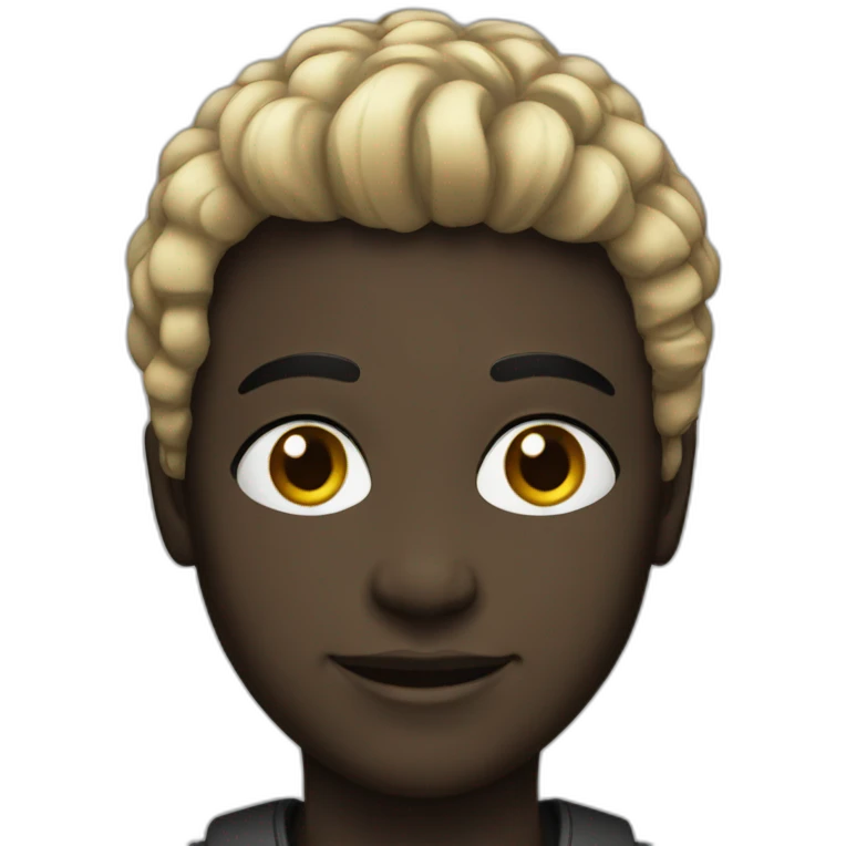 AI Black emoji