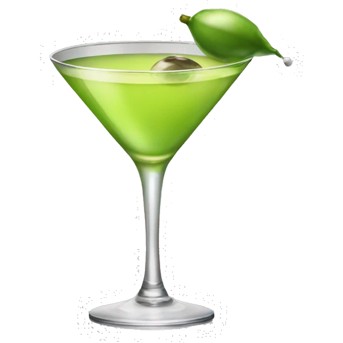 Martini dirty emoji