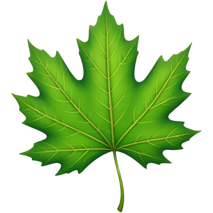 single leaf emoji