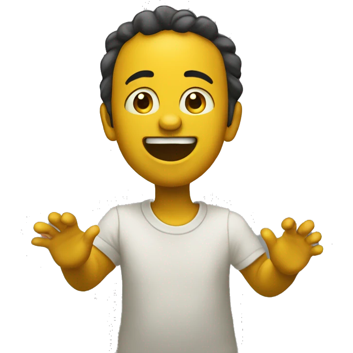 Idoso amarelo chorando  emoji