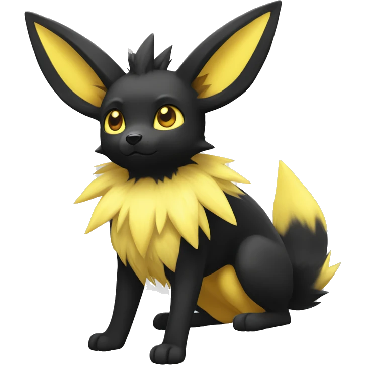 Umbreon-Jolteon full body emoji
