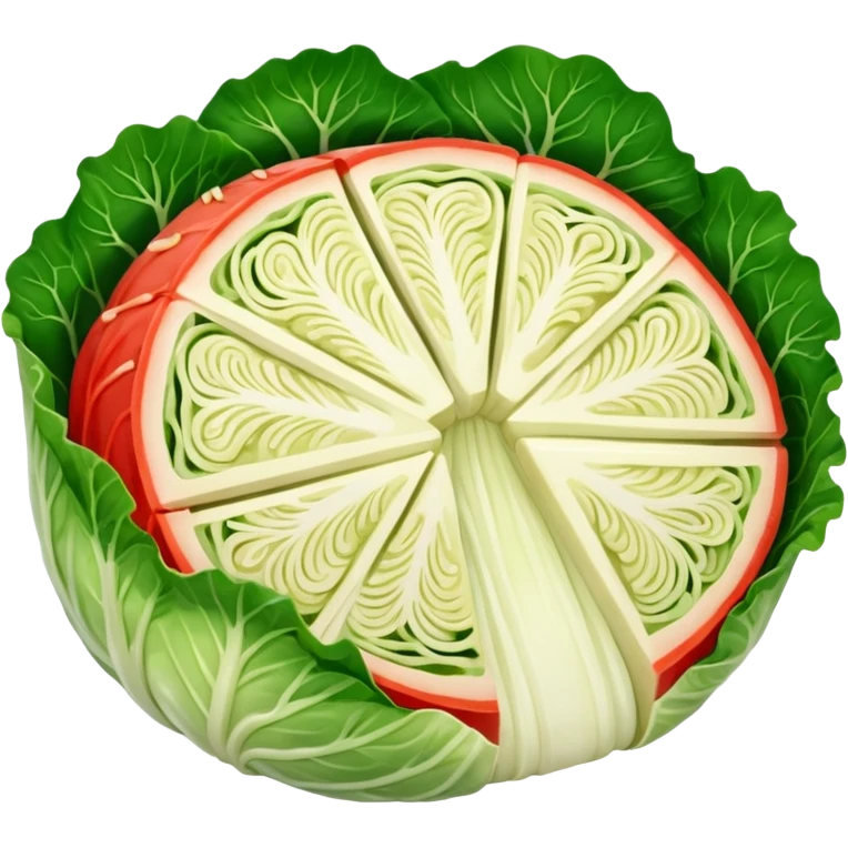 Kimchi kabbage slice  emoji