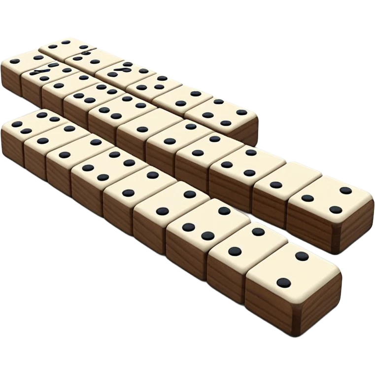 Falling Dominoes emoji